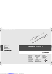 Bosch UniversalChainPole 18 Originalbetriebsanleitung