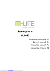M-Life ML0653 Bedienungsanleitung