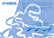 Yamaha TT-R110EY Bedienungsanleitung