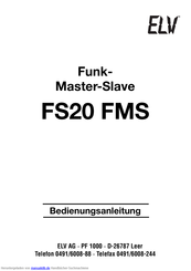 elv FS20 FMS Bedienungsanleitung