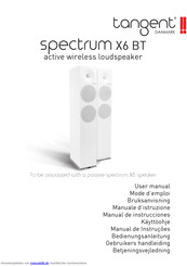 Tangent Spectrum X6 BT Bedienungsanleitung