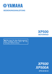 Yamaha TMAX XP500A Bedienungsanleitung