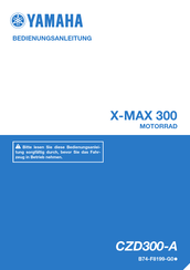 Yamaha XMAX 300 Bedienungsanleitung