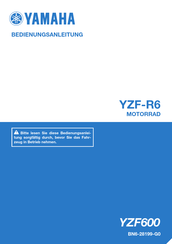 Yamaha YZF-R6 Bedienungsanleitung