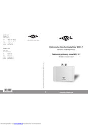 clage 13004 Gebrauchs- Und Montageanleitung