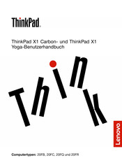 Lenovo ThinkPad X1 Yoga Benutzerhandbuch