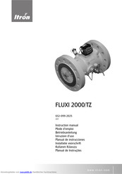 ITRON Fluxi 2000/TZ Betriebsanleitung