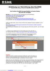 D-Link DIR-505 Anleitung