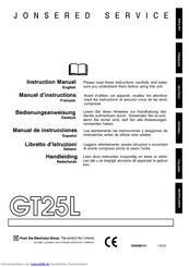 Husqvarna GT25L Bedienungsanweisung