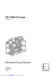 Kärcher HD 12000 E Europa Betriebsanleitung
