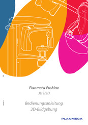 Planmeca ProMax 3Ds Bedienungsanleitung