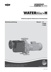 Herborner Pumpentechnik WATERblue-H-WS Betriebsanleitung