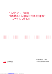 Keysight U1701B Benutzerhandbuch
