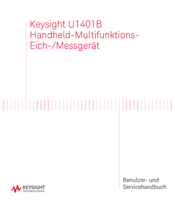 Keysight U1401B Benutzerhandbuch
