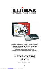 Edimax BR-6215SRg Schnellanleitung