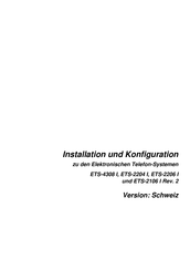 Telion AG ETS-2204 I Installation Und Konfiguration