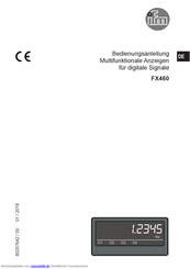 IFM Electronic FX460 Bedienungsanleitung