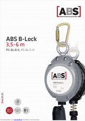 ABS B-Lock 3,5 m Benutzerhandbuch