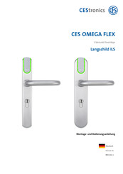 CEStronics OMEGA FLEX Montage- Und Bedienungsanleitung