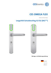 CEStronics Omega Flex ILS ES2 Montage- Und Bedienungsanleitung