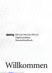 BenQ PB7230 Benutzerhandbuch