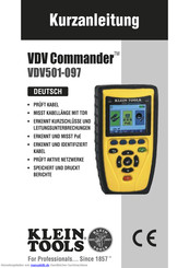 Klein Tools VDV501-097 Kurzanleitung