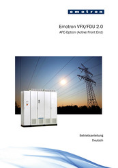 Emotron FDU 2.0 Betriebsanleitung