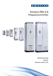 Emotron FDU 2.0 Betriebsanleitung