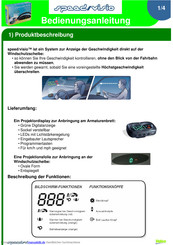 Valeo speed/visio Bedienungsanleitung