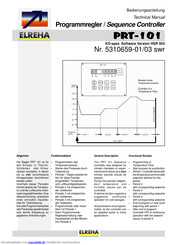 ELREHA PRT-101 Bedienungsanleitung