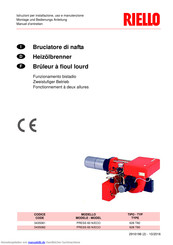 Riello PRESS 60 N/ECO Montage- Und Bedienungsanleitung