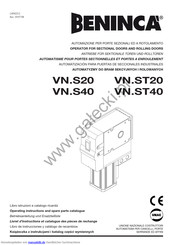 Beninca VN.ST40 Betriebsanleitung