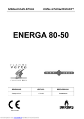 Barbas ENERGA 80-50 Gebrauchsanleitung