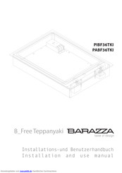 Barazza B_Free Teppanyaki Installationshandbuch