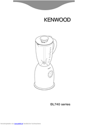Kenwood BL740 series Kurzanleitung