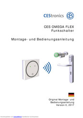 CEStronics OMEGA FLEX Montage- Und Bedienungsanleitung