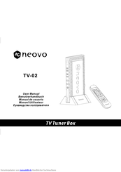 AGneovo TV-02 Benutzerhandbuch