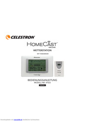 Celestron HomeCast deluxe 47023 Bedienungsanleitung