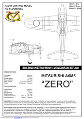 VQ Models MITSUBISHI A6M5 ZERO Montageanleitung