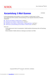Xerox WorkCentre M118i Kurzanleitung
