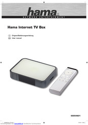 Hama Internet TV Box Original Bedienungsanleitung