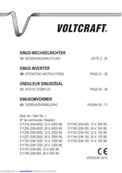 VOLTCRAFT SW-2000 Bedienungsanleitung