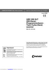 Conrad UBC 280 XLT Bedienungsanleitung