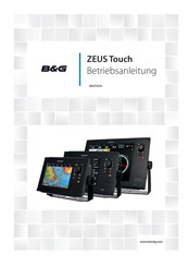 B&G zeus touch Betriebsanleitung