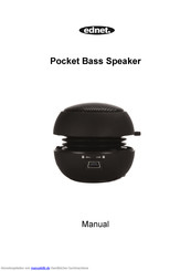 Ednet Pocket Bass Speaker Anleitung