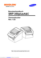 Samsung SRP-350plusA&C Benutzerhandbuch