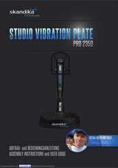 Skandika Fitness Studio Vibration Plate PRO 2350 Aufbau- Und Bedienungsanleitung
