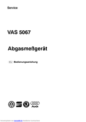 Siemens VAS 5067 Bedienungsanleitung