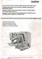 Brother LK3-B484 Bedienungsanleitung