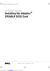 Dell Adaptec 29160L Installation